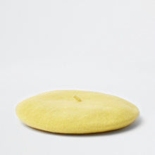 TIPY TIPY TAP WINTER BERET HAT - YELLOW