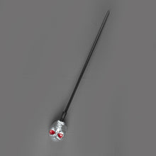TIPY TIPY TAP LED SKULL WALKING STICK- SILVER/BLACK