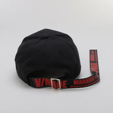 TIPY TIPY TAP UNISEX CANVAS BASEBALL CAP - BLACK