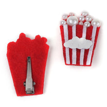TIPY TIPY TAP POPCORN THEME LEGWARMERS WITH SOCKS & HEADBAND - RED