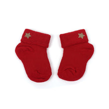 TIPY TIPY TAP SANTA LEGWARMER WITH SOCKS - RED