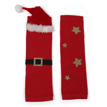 TIPY TIPY TAP SANTA LEGWARMER WITH SOCKS - RED