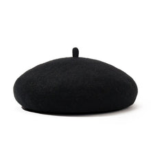 TIPY TIPY TAP WINTER BERET CAP - BLACK