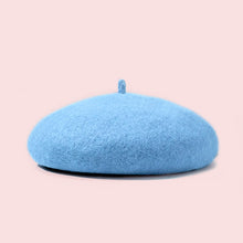 TIPY TIPY TAP WINTER BERET CAP - BLUE