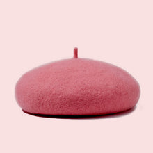 TIPY TIPY TAP WINTER BERET CAP - DARK PINK