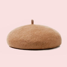 TIPY TIPY TAP WINTER BERET CAP - CAMEL
