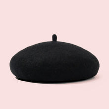 TIPY TIPY TAP WINTER BERET CAP - BLACK