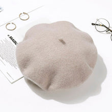 TIPY TIPY TAP WINTER BERET CAP - BEIGE