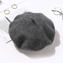 TIPY TIPY TAP WINTER BERET CAP - GREY