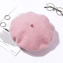 TIPY TIPY TAP WINTER BERET CAP - PINK