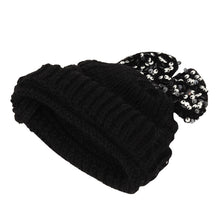 TIPY TIPY TAP SEQUENCED BOW CAP - BLACK