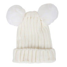 TIPY TIPY TAP POM POM BOW CAP - WHITE