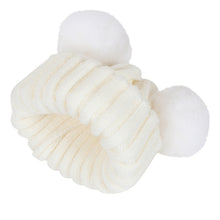 TIPY TIPY TAP POM POM BOW CAP - WHITE