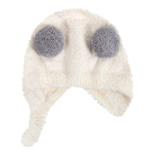 TIPY TIPY TAP POM POM INFANT CAP - WHITE