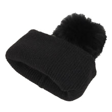 TIPY TIPY TAP RHINESTONES WINTER CAP - BLACK