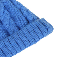 TIPY TIPY TAP SELF DESIGN BEANIE - BLUE