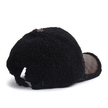 TIPY TIPY TAP WINTER BASEBALL CAP - BLACK