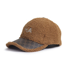 TIPY TIPY TAP WINTER BASEBALL CAP - BROWN