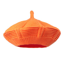 TIPY TIPY TAP WOOL BERET HAT - ORANGE