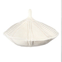 TIPY TIPY TAP WOOL BERET HAT - WHITE