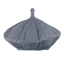 TIPY TIPY TAP WOOL BERET HAT - GREY