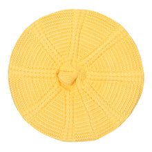 TIPY TIPY TAP WOOL BERET HAT - YELLOW