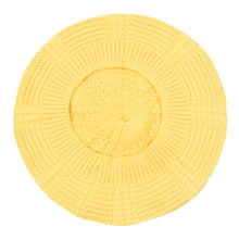 TIPY TIPY TAP WOOL BERET HAT - YELLOW