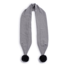 TIPY TIPY TAP POM POM MUFLER - GREY