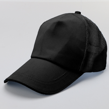 TIPY TIPY TAP UNISEX SOLID BASEBALL CAP - BLACK