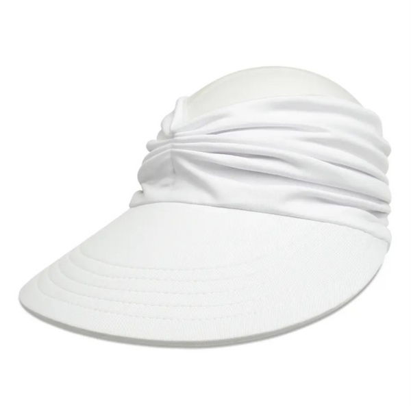 TIPY TIPY TAP FEMALE STYLISH SUN CAP - WHITE