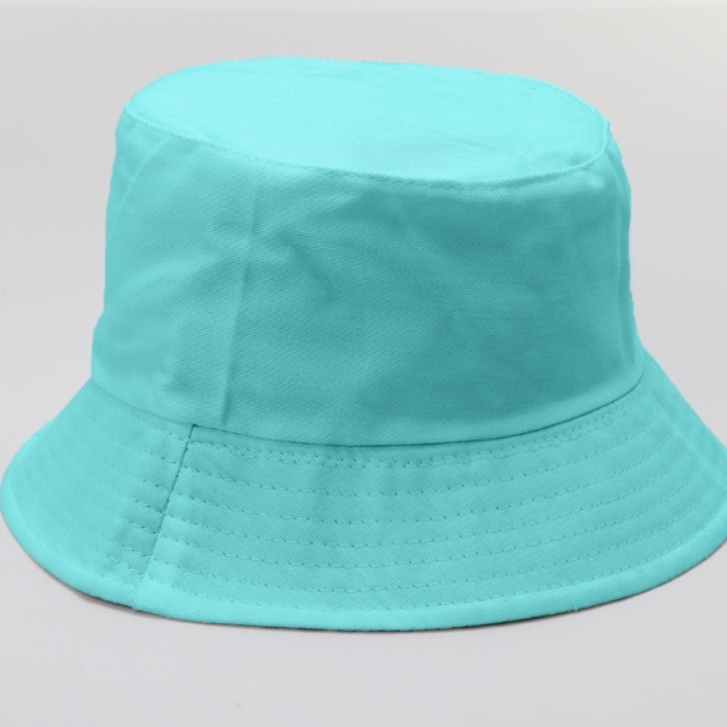 TIPY TIPY TAP UNISEX REVERSIBLE SOLID BUCKET CAP - LIGHT BLUE