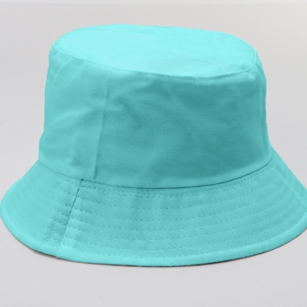 TIPY TIPY TAP UNISEX REVERSIBLE SOLID BUCKET CAP - LIGHT BLUE