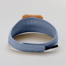 TIPY TIPY TAP UNISEX TEDDY STRAW SUN CAP - BLUE