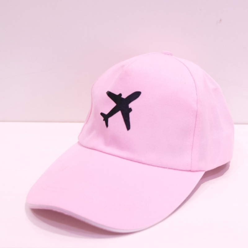 TIPY TIPY TAP UNISEX TRAVEL SOLID BASEBALL CAP - PINK