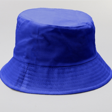 TIPY TIPY TAP UNISEX REVERSIBLE SOLID BUCKET CAP - BLUE