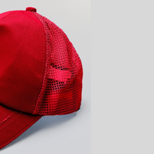 TIPY TIPY TAP UNISEX SOLID BASEBALL CAP - RED