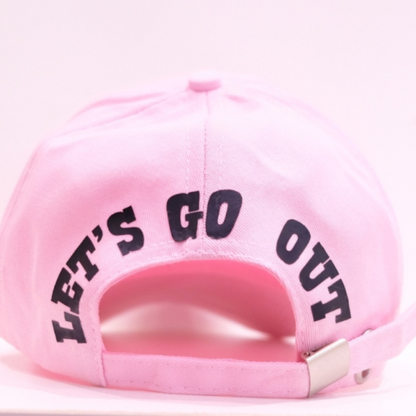 TIPY TIPY TAP UNISEX TRAVEL SOLID BASEBALL CAP - PINK