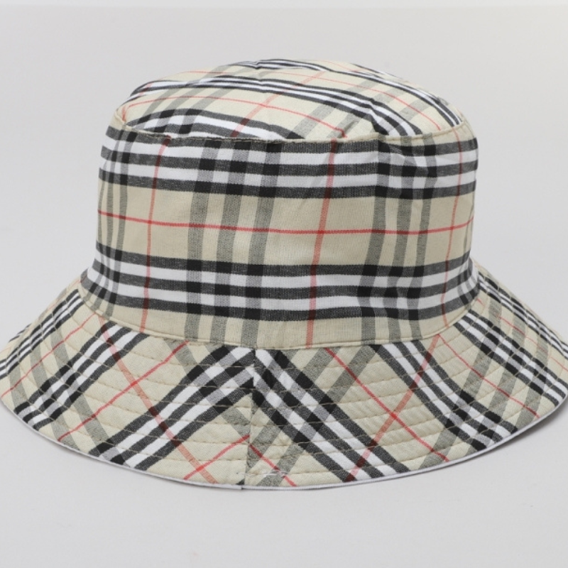 TIPY TIPY TAP UNISEX REVERSIBLE SOLID BUCKET CAP - WHITE