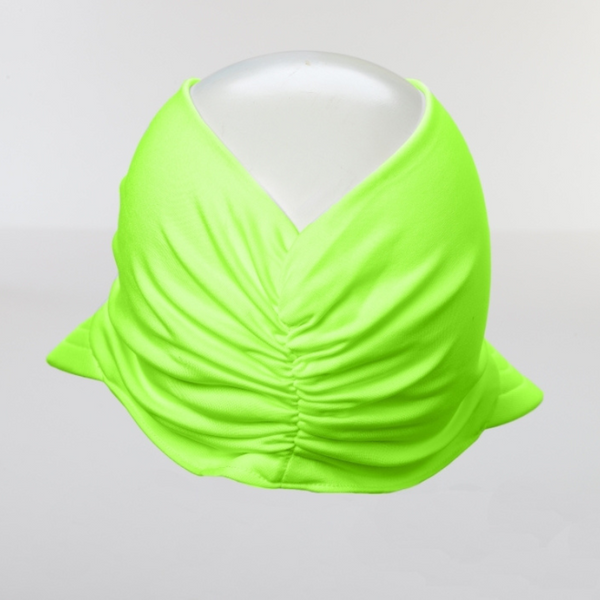 TIPY TIPY TAP FEMALE STYLISH SUN CAP - NEON GREEN