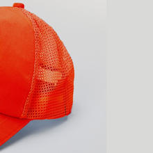 TIPY TIPY TAP UNISEX SOLID BASEBALL CAP - ORANGE