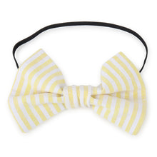 TIPY TIPY TAP 5PC BOYS BODYSUIT WITH BLUMER,SUSPENDERS,BOW AND CAP - YELLOW/WHITE