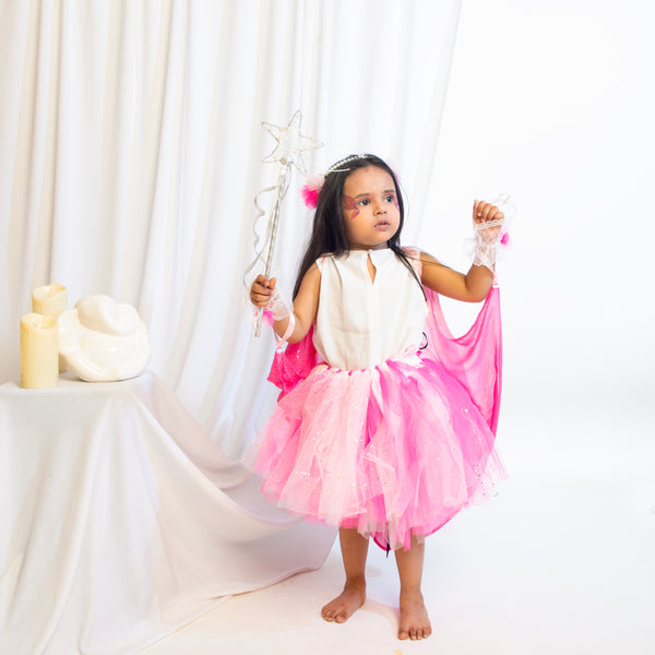TIPY TIPY TAP FAIRY THEME PLAY SET(4 PCS)- PINK/WHITE