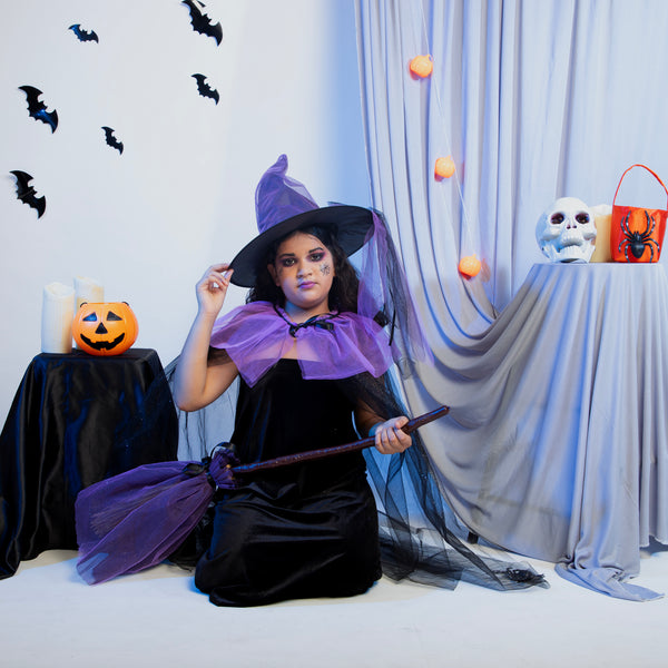 TIPY TIPY TAP WITCH THEME PLAY SET(3 PCS)-BLACK/PURPLE