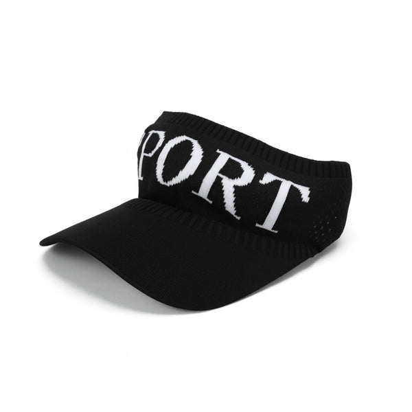 TIPY TIPY TAP UNISEX SPORTS SUN CAP - BLACK