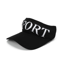 TIPY TIPY TAP UNISEX SPORTS SUN CAP - BLACK