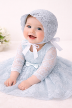TIPY TIPY TAP FEMALE LACEY BONNET CAP - GREY