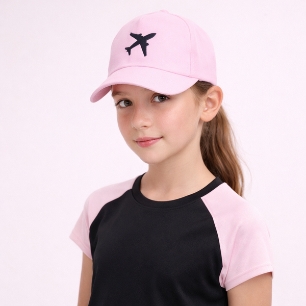 TIPY TIPY TAP UNISEX TRAVEL SOLID BASEBALL CAP - PINK