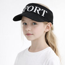 TIPY TIPY TAP UNISEX SPORTS SUN CAP - BLACK
