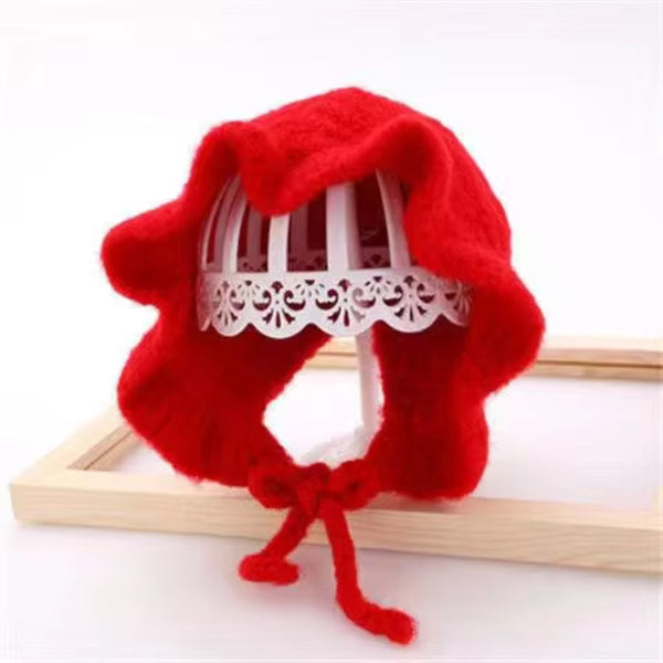TIPY TIPY TAP WINTER BONNET CAP - RED