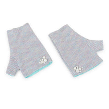 TIPY TIPY TAP MERMAID THEME MUFLER WITH GLOVES - BLUE